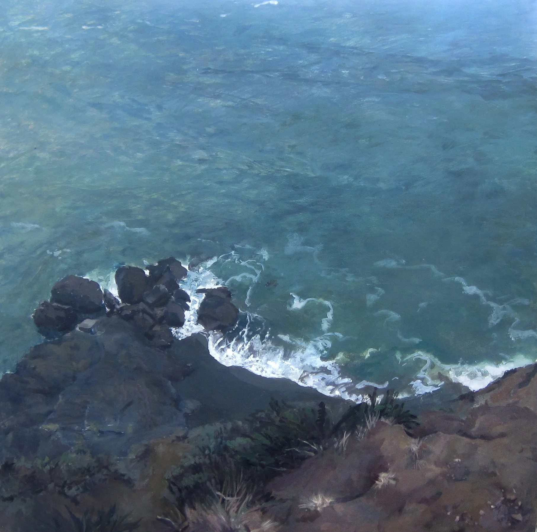 Subdued Sea (observation from 500 ft.)