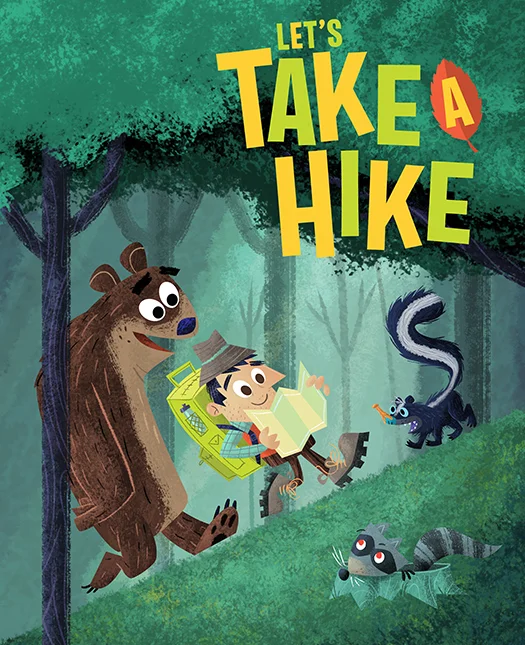 Happy hiker