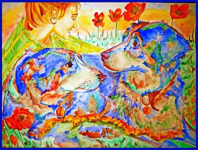 "Priya, Gypsy & Jessie", Sheepdogs