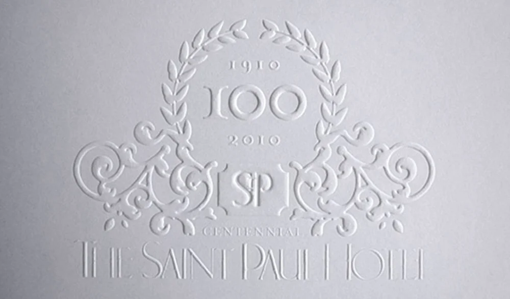 Saint Paul Hotel Centennial Logo