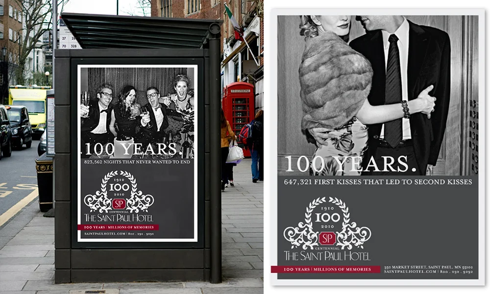 Saint Paul Hotel Ads