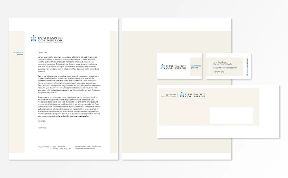 Insurance Counselor Stationary