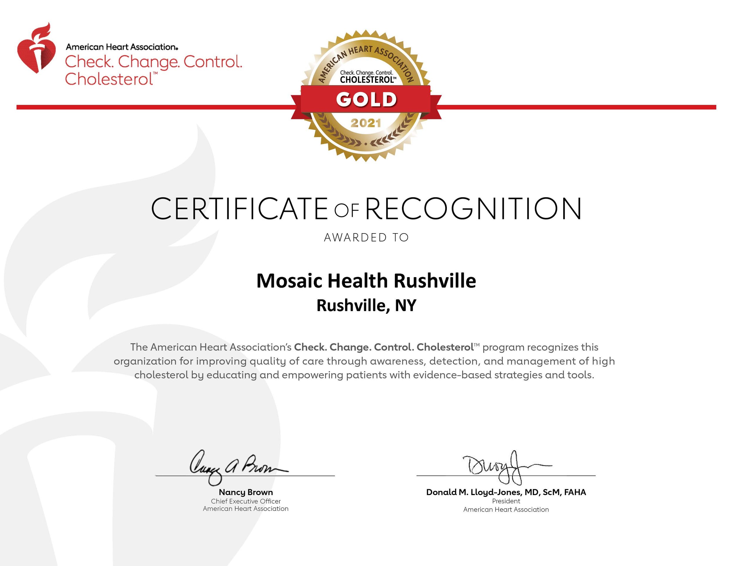 CCCC_CERTIFICATE_GOLD 2021 - Mosaic Health Rushville - NY.jpg