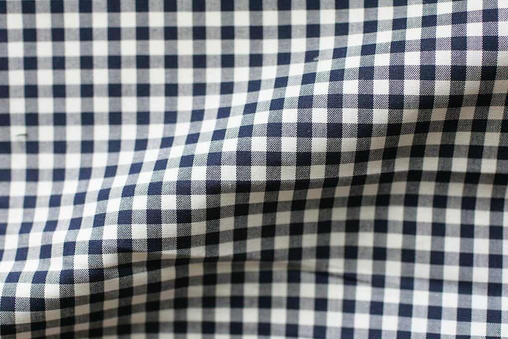 Navy Gingham