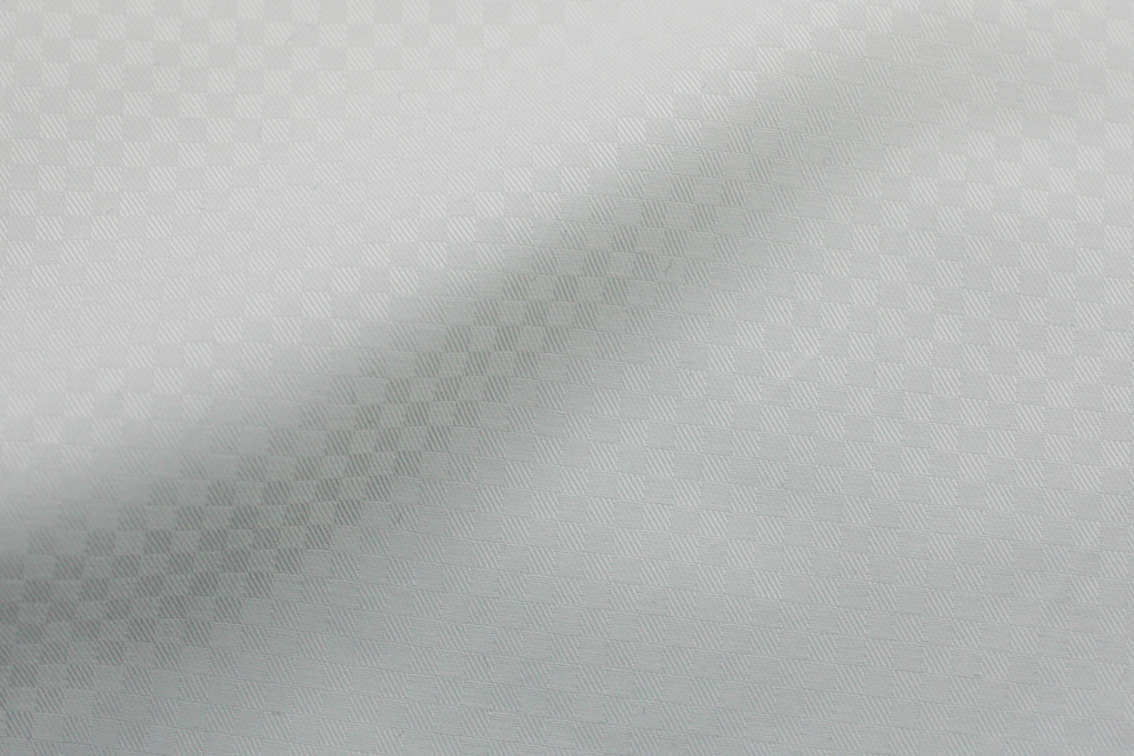 Checked White