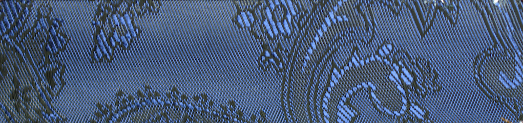 Deep Blue Patterned