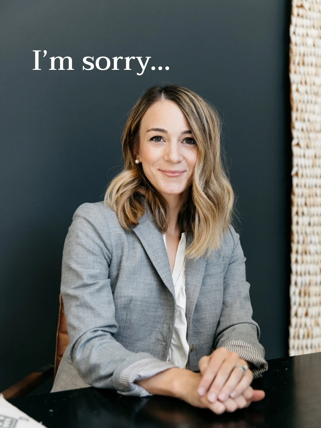 I&rsquo;m sorry&hellip; but this is how we design.

We believe interiors are more than spaces &mdash; they&rsquo;re experiences. Experiences built with intention, shaped by collaboration, and grounded in the way you actually live.

We don&rsquo;t rus