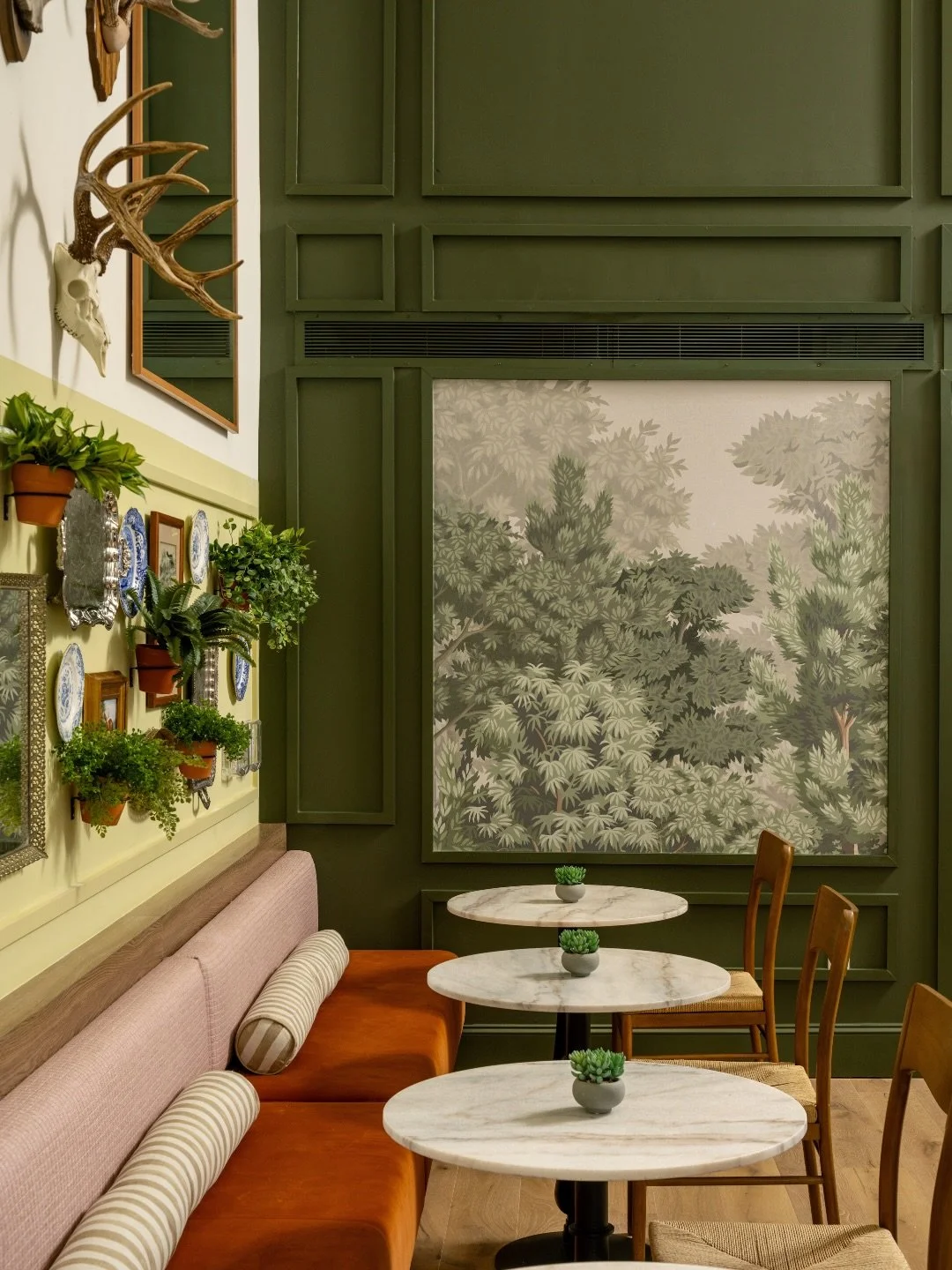 Rambler Athens is all about energy, color, and community&mdash;an eclectic student living experience designed to feel anything but ordinary. ✨

For this project, we leaned into a mix of mid-century influence and organic texture: terracotta tile, worn