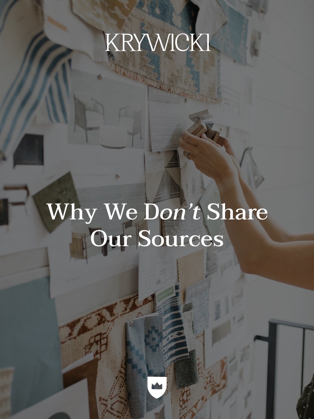 We&rsquo;re often asked why we don&rsquo;t share our sources &mdash; and the answer is simple: sourcing is part of what our clients invest in.

Every piece we select is backed by years of experience, deep industry relationships, and an intentional de