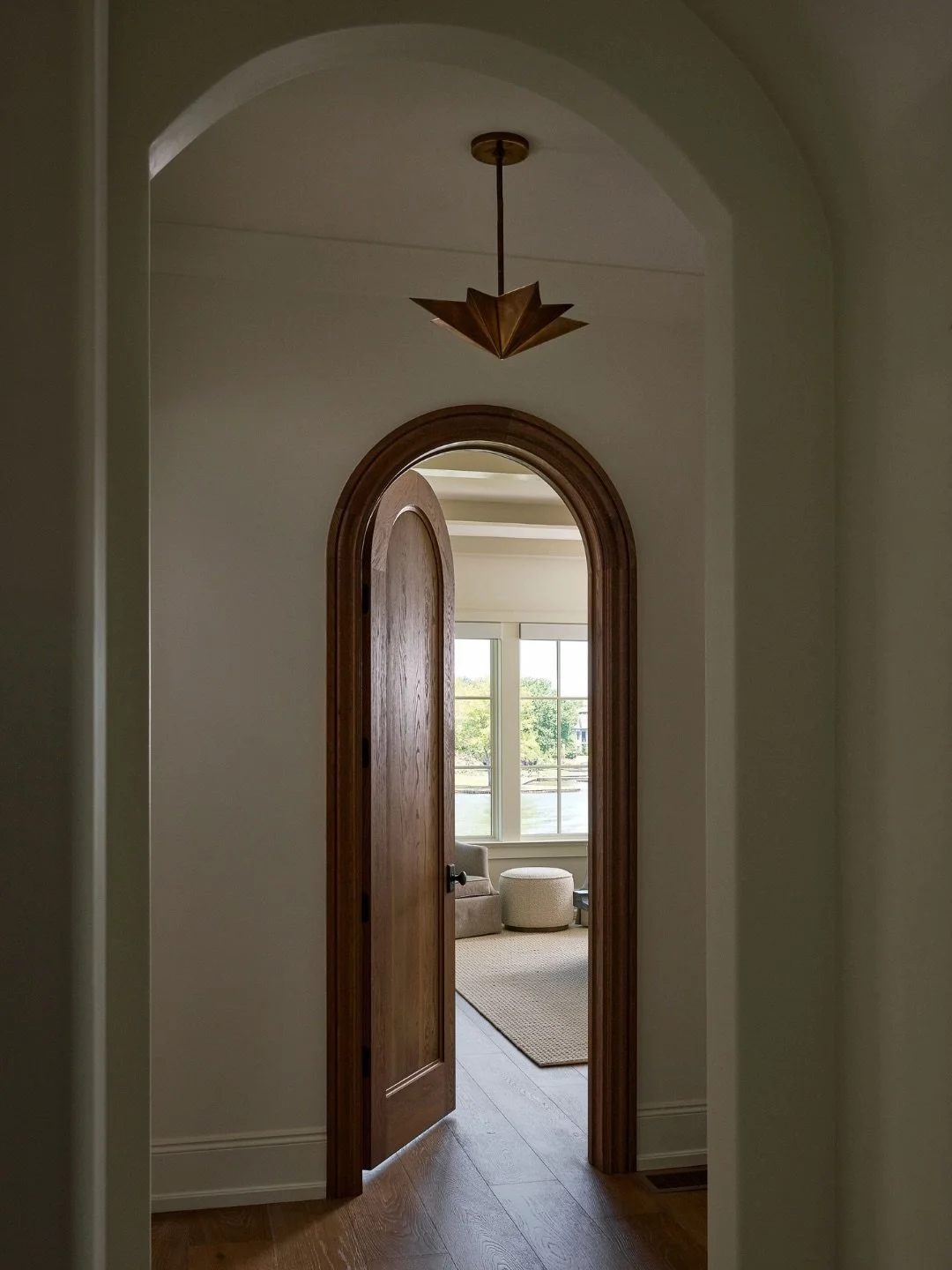 A doorway is never just a doorway. 🚪

In every project, we look at doorways and openings as opportunities &mdash; moments to create rhythm, frame a view, and introduce architectural character. The curve of an arch, the weight of a cased opening, the