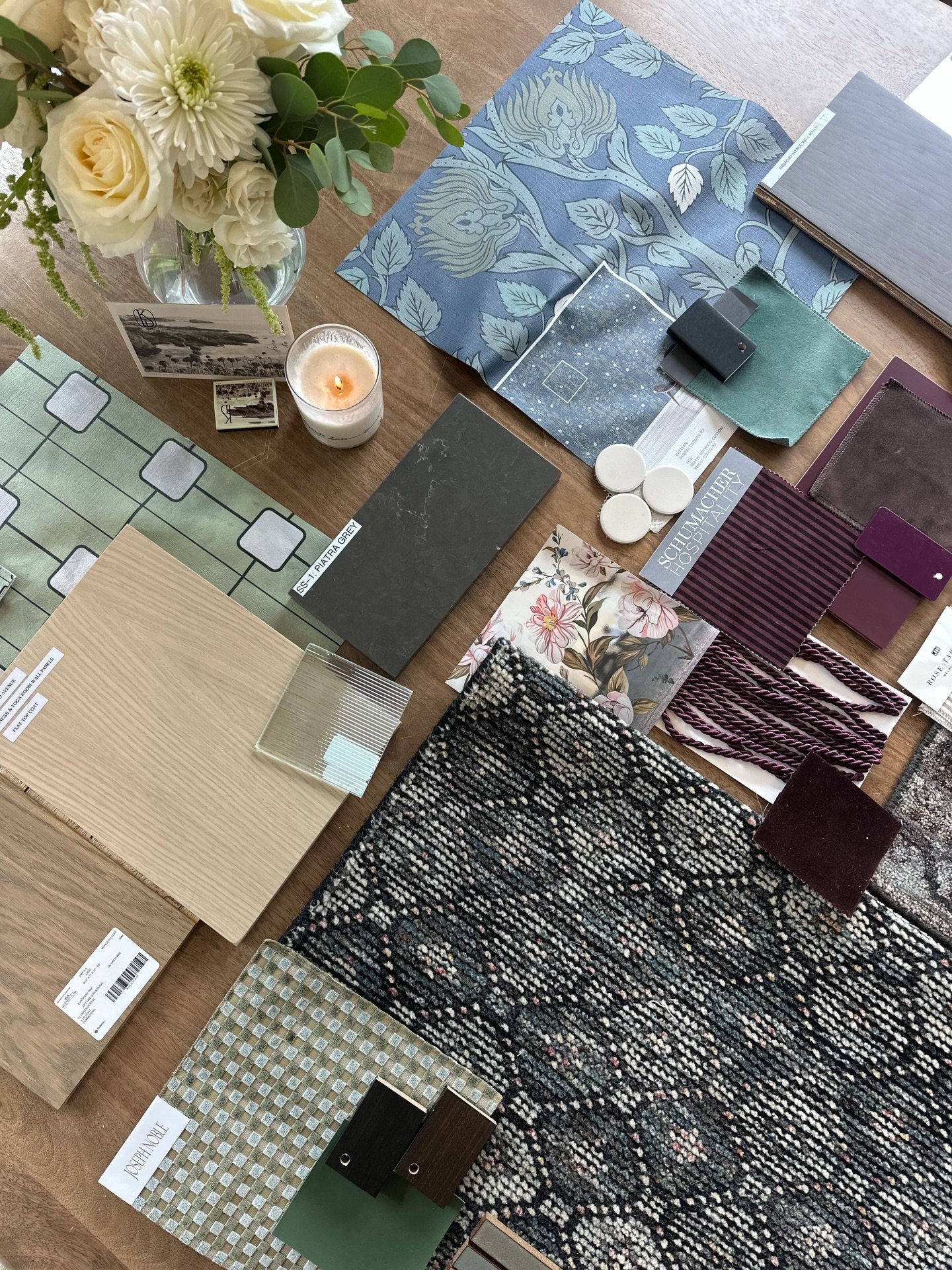 Recently in the Krywicki Studio. 🧵💎🧱🪵