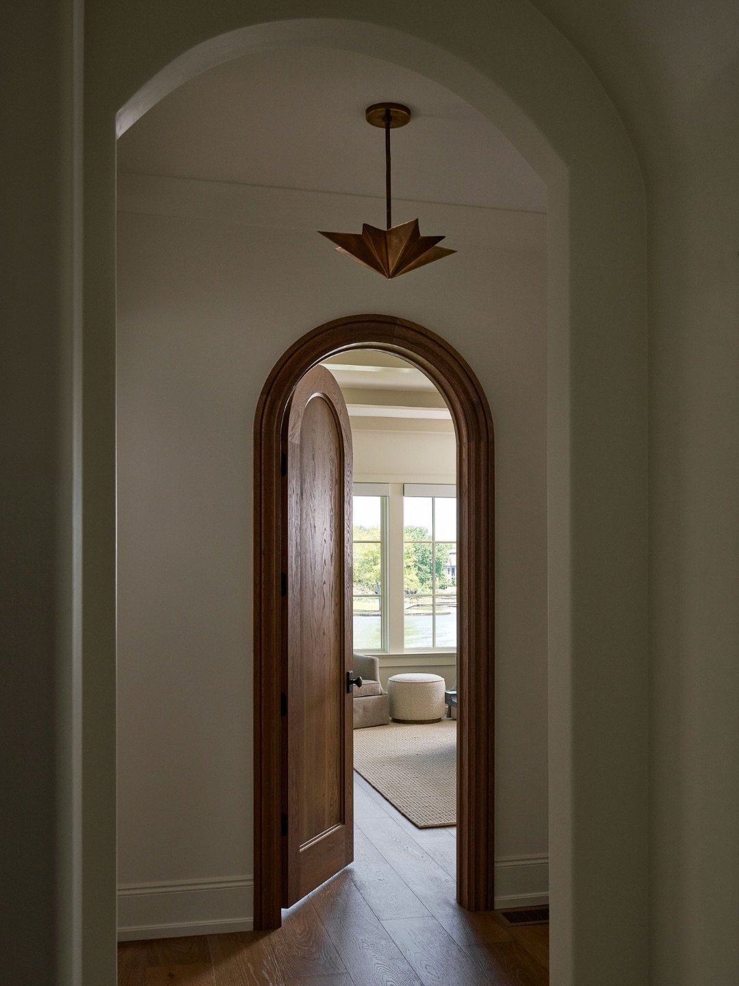 A doorway is never just a doorway. 🚪

In every project, we look at doorways and openings as opportunities &mdash; moments to create rhythm, frame a view, and introduce architectural character. The curve of an arch, the weight of a cased opening, the