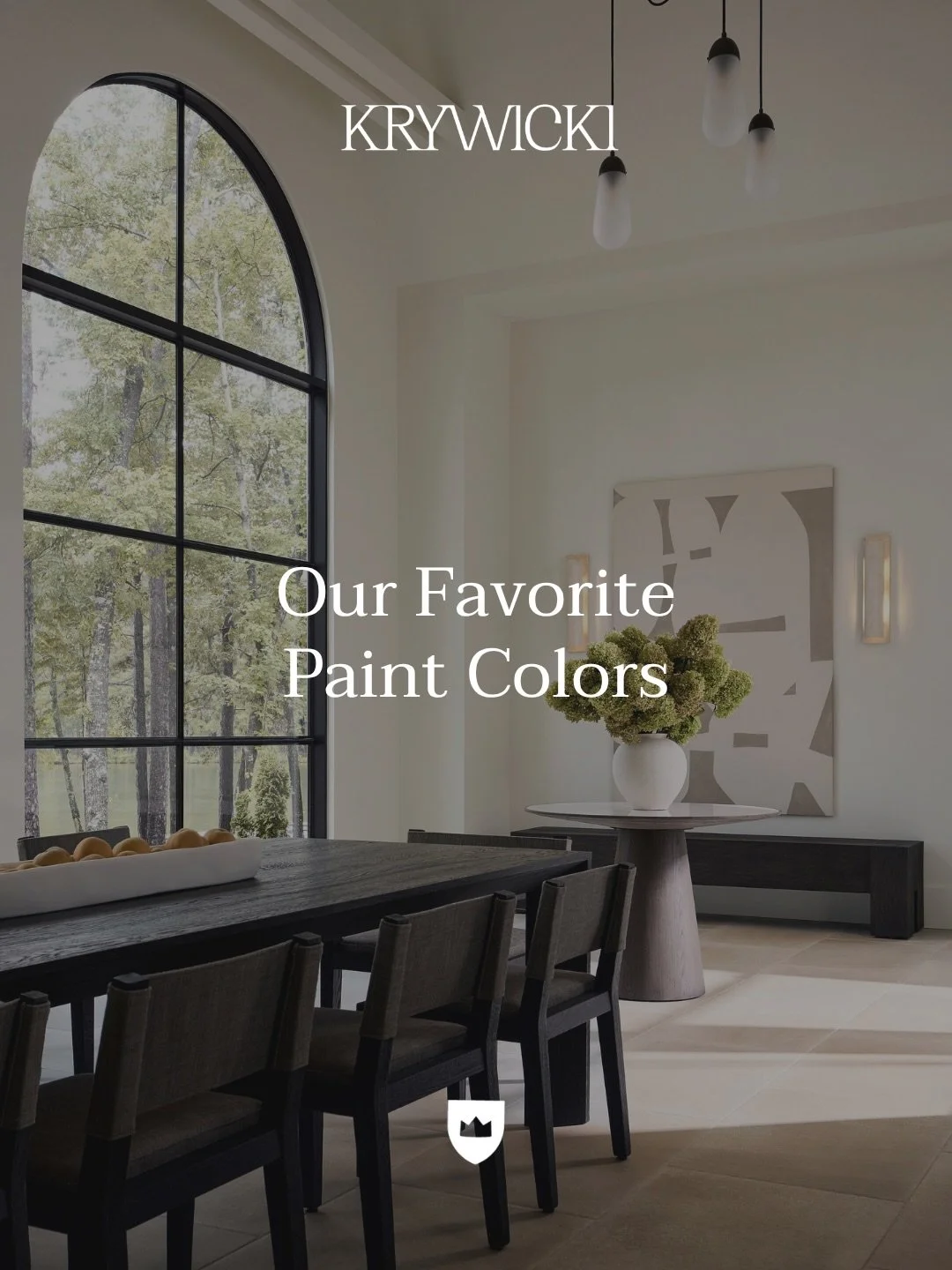 The colors we come back to, again and again.

These are our tried-and-true paint selections &mdash; the ones we trust across projects because they consistently create a beautiful, balanced foundation for the spaces we design.

Choosing the right wall