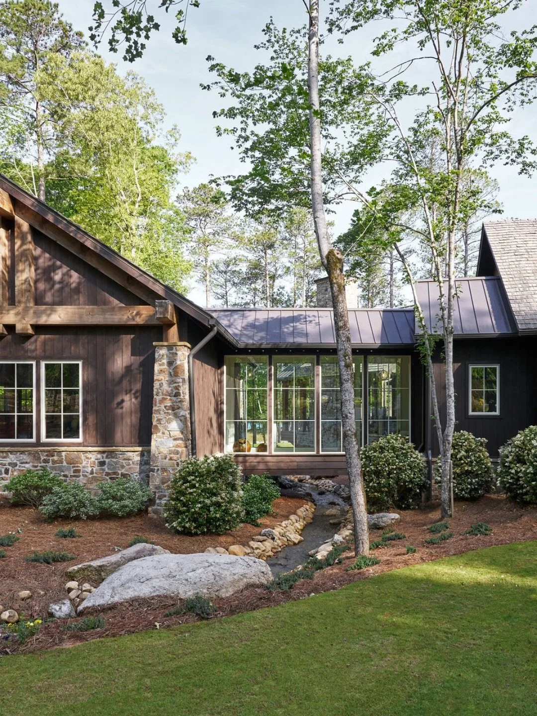 Designing in a way that lets nature lead. 🌳

On Earth Day, we&rsquo;re reminded that some of the most powerful design decisions are the simplest ones &mdash; framing a view instead of covering it, choosing materials that feel grounded in their surro