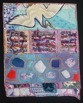  Flight Over Stone Pond (quilt) | Cindy Rinne
