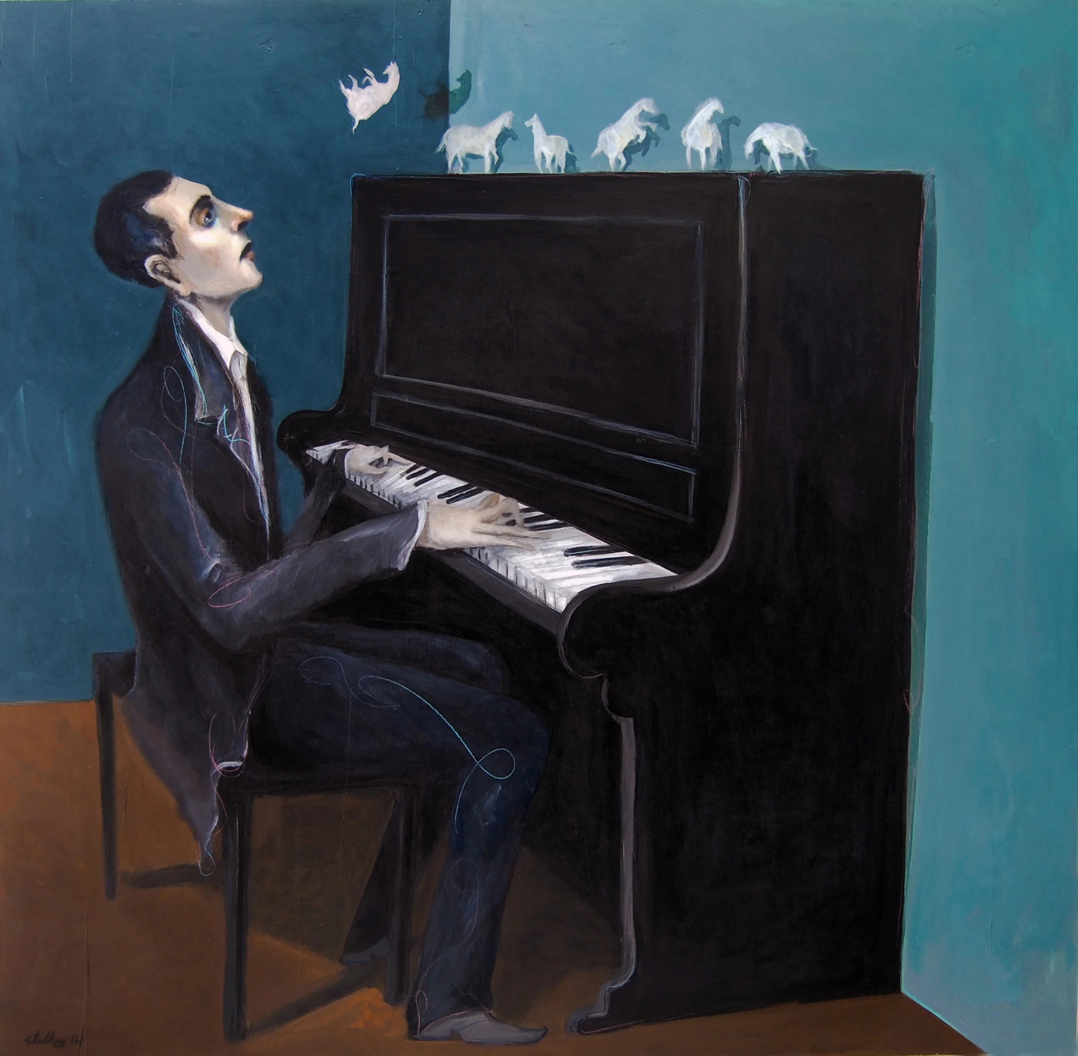  Playing The Horse Off The Piano | Mike Stilkey