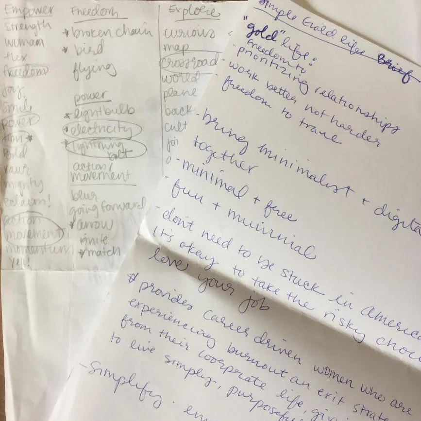 Word lists on word lists.