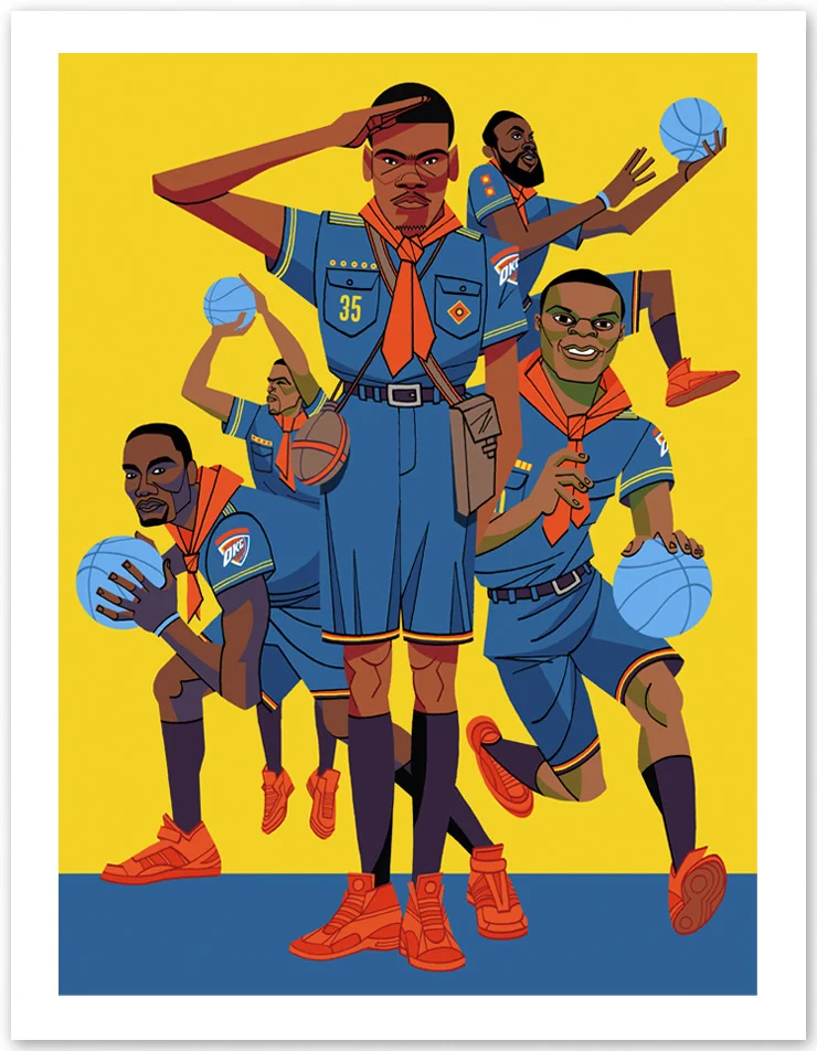 Oklahoma City Thunder "Thunder Troop 405"