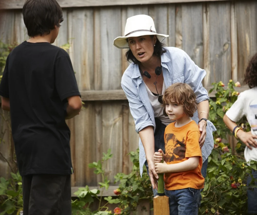 Jessica Hobbs directing The Slap
