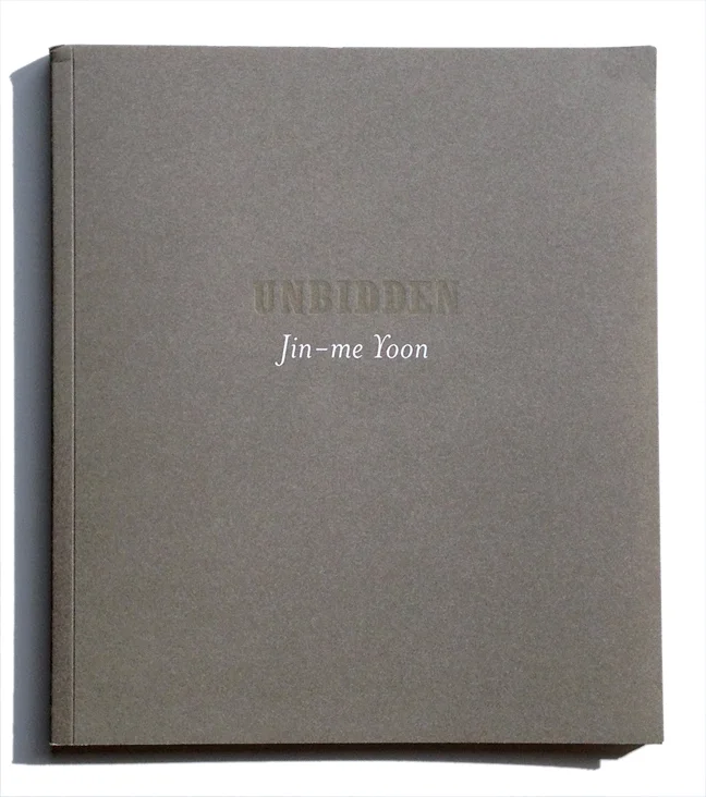Unbidden | Jin-me Yoon catalogue · blind debossed letterpress cover