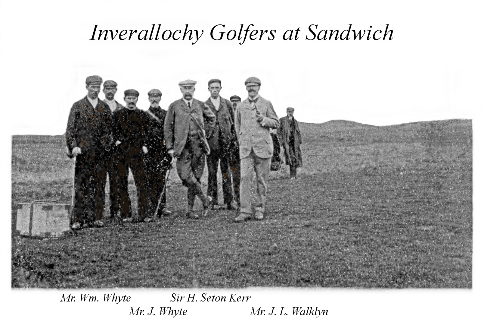 Golfers at Sandwich