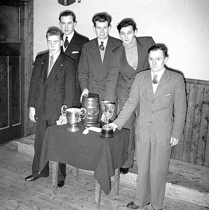 Medal Presentation in the 1950's