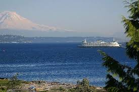 A view of Tahoma from our Island