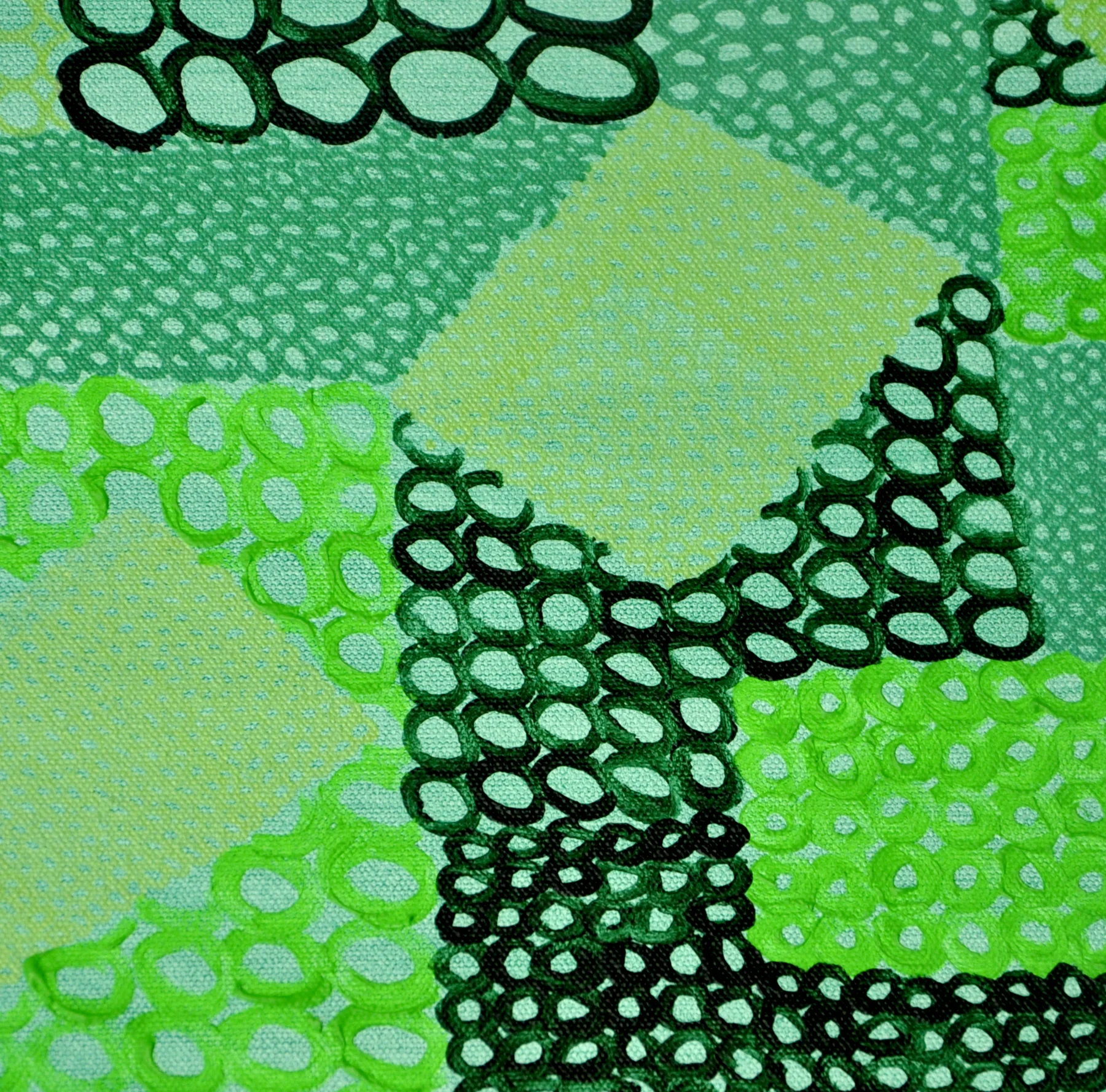 Green on Green: Detail 1