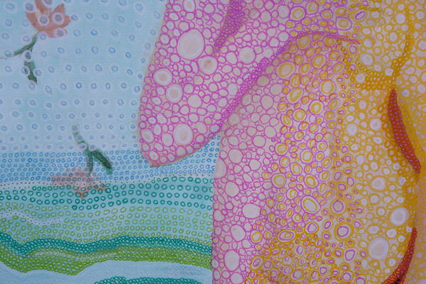 Twisted Boticelli/Dotted Venus Detail 2