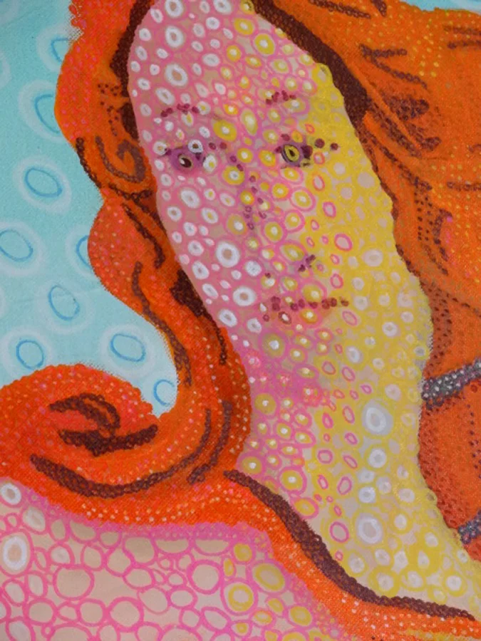 Twisted Boticelli/Dotted Venus Detail 1