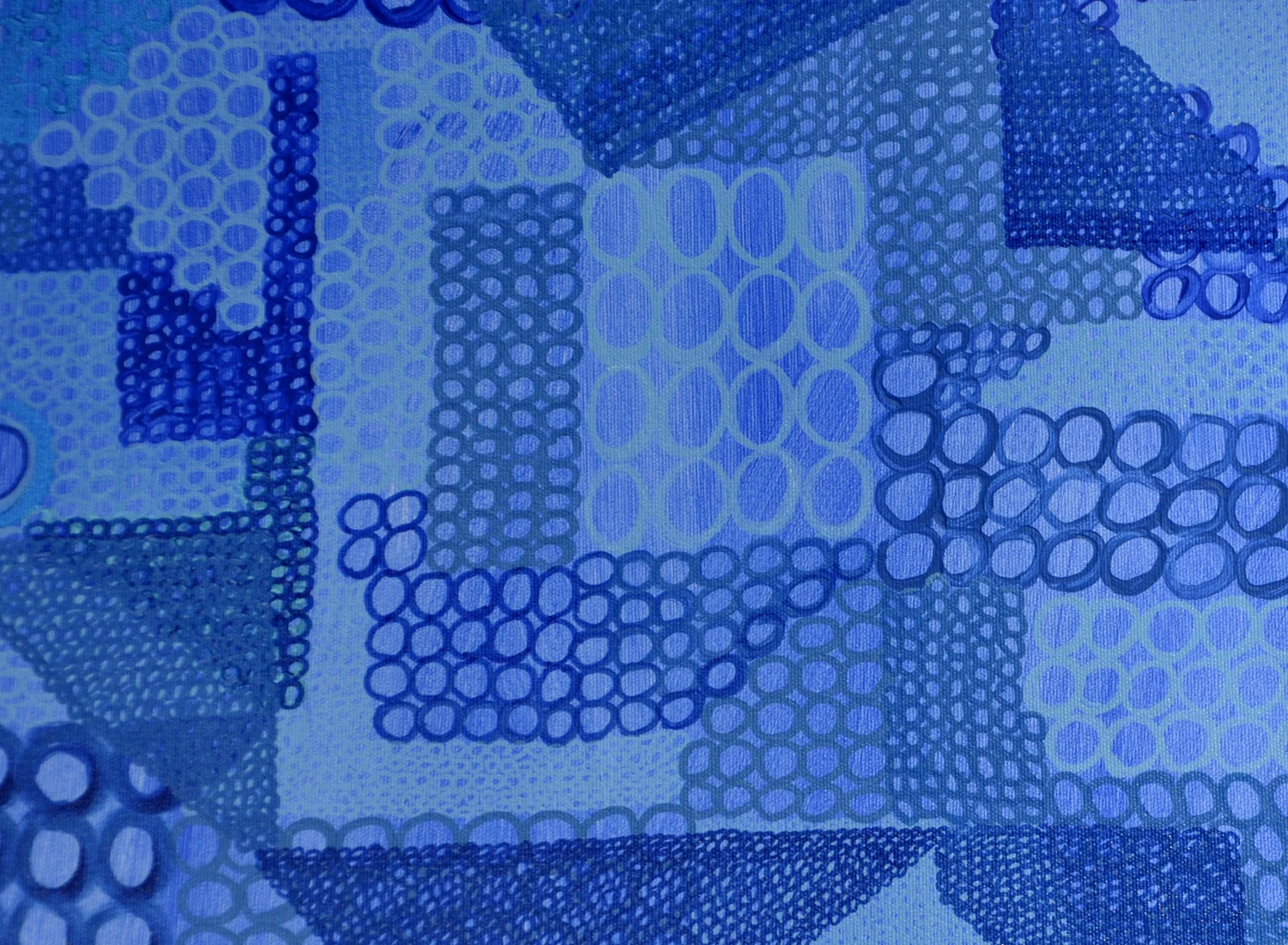 Blue on Blue Detail 1