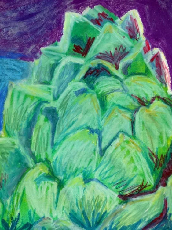 Still Life with Vegetables Detail