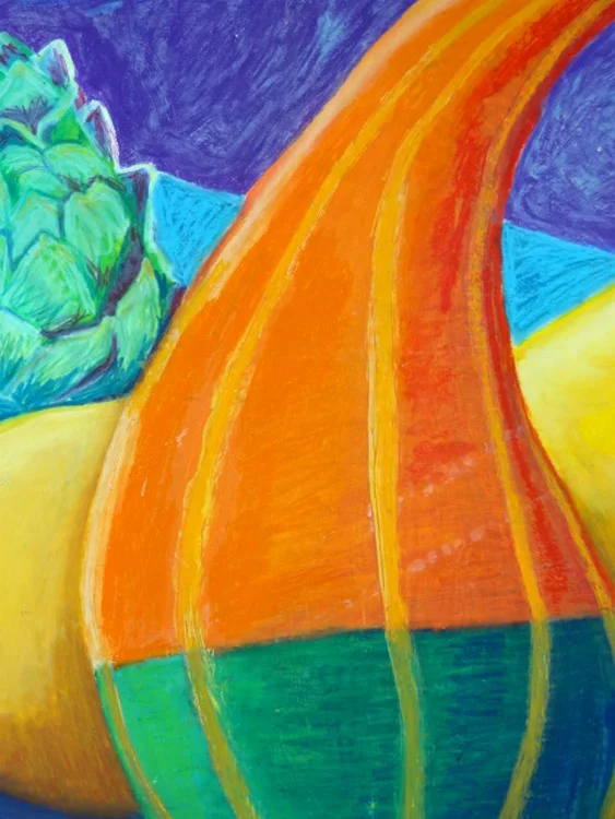 Still Life with Vegetables Detail