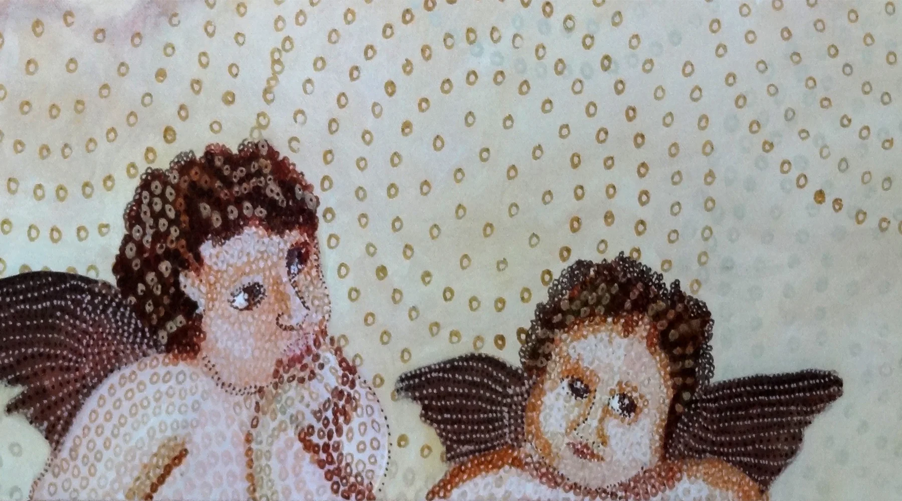 Dotted Madonna Detail 1