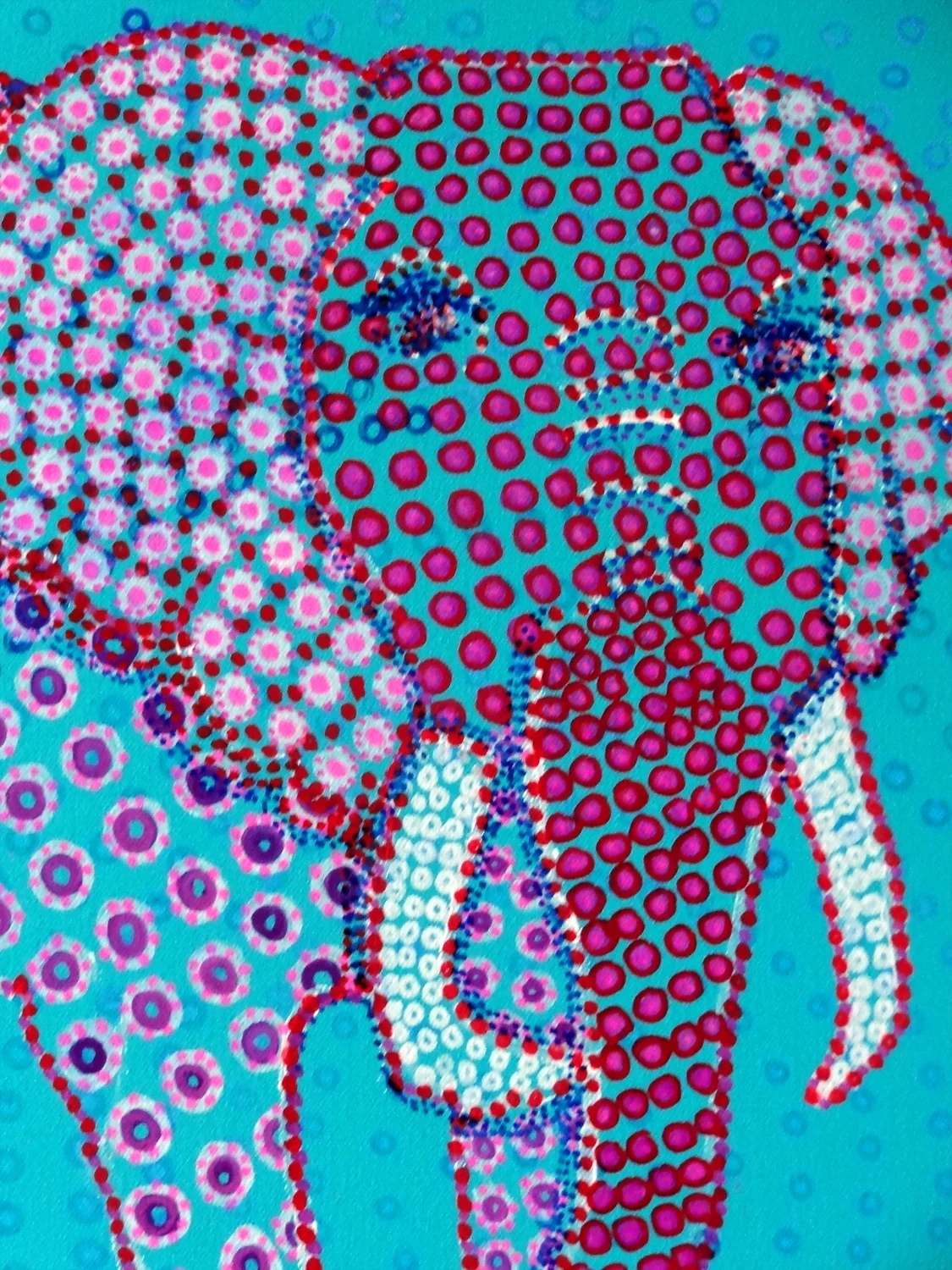 Elegant Elephants #2 Detail 6
