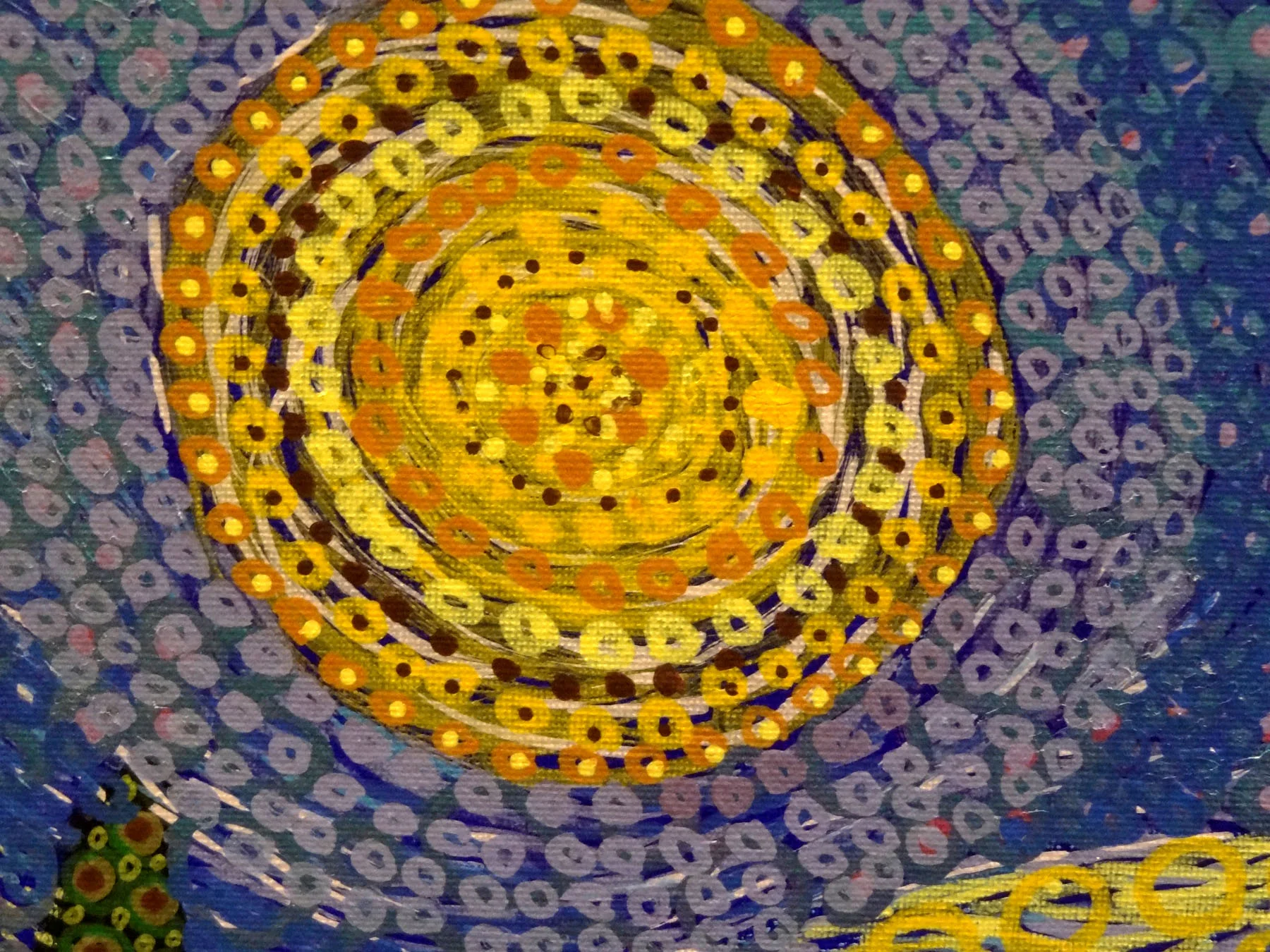 Dotty Starry Night Detail 4