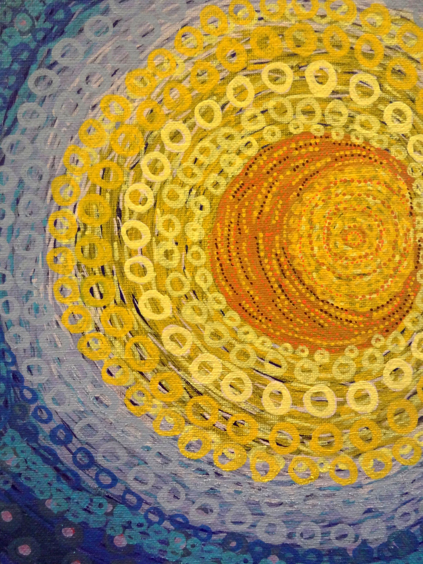 Dotty Starry Night Detail 5