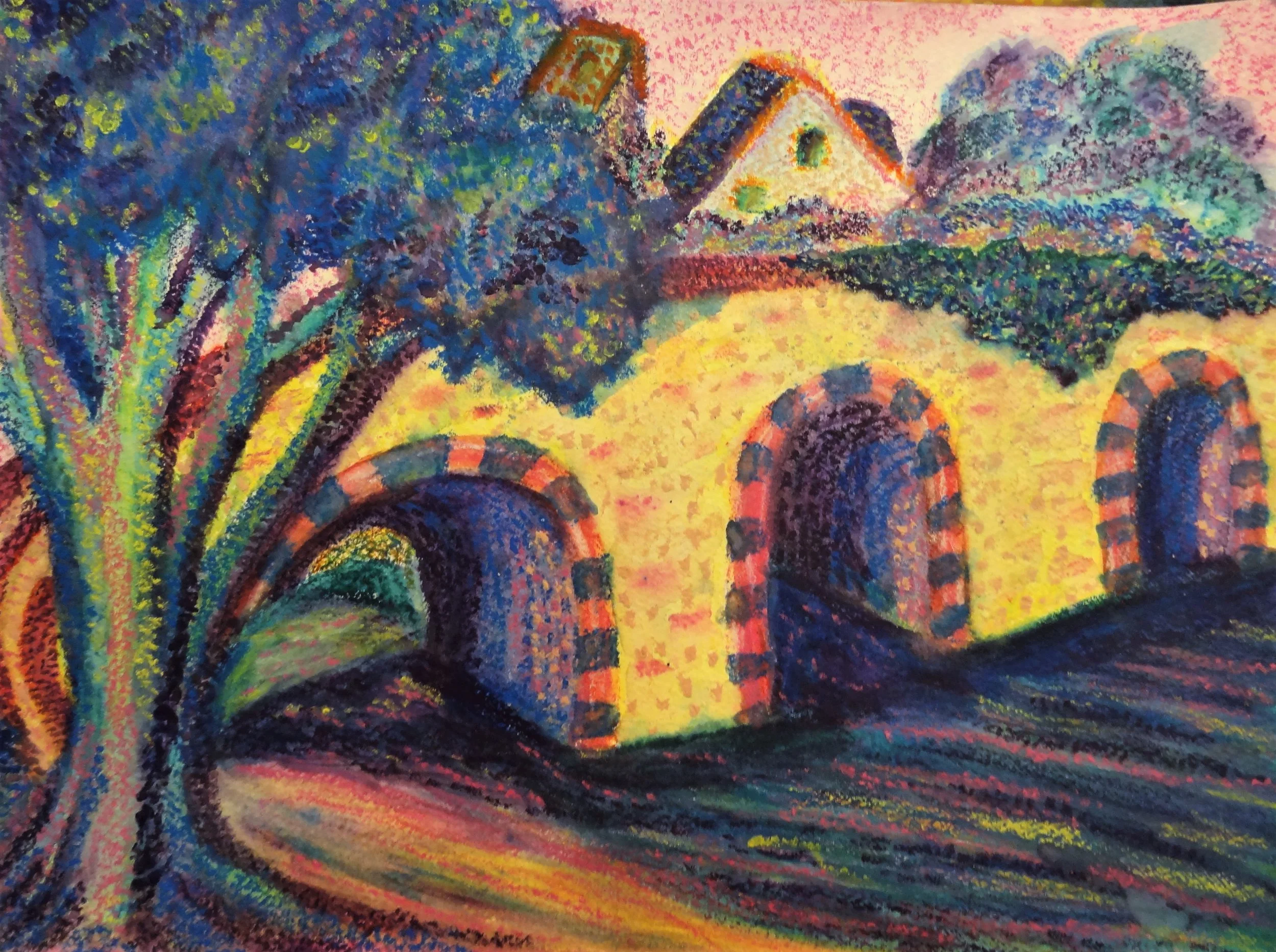 Bridge at Lehon, Brittany
