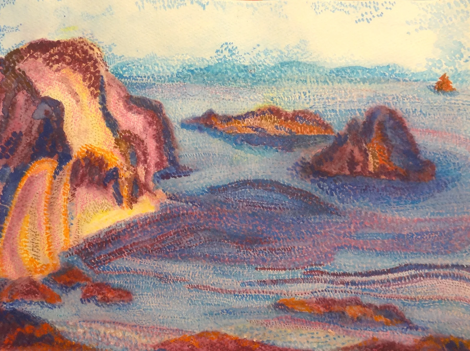 Cliffs off the Coast of Brittany.jpg