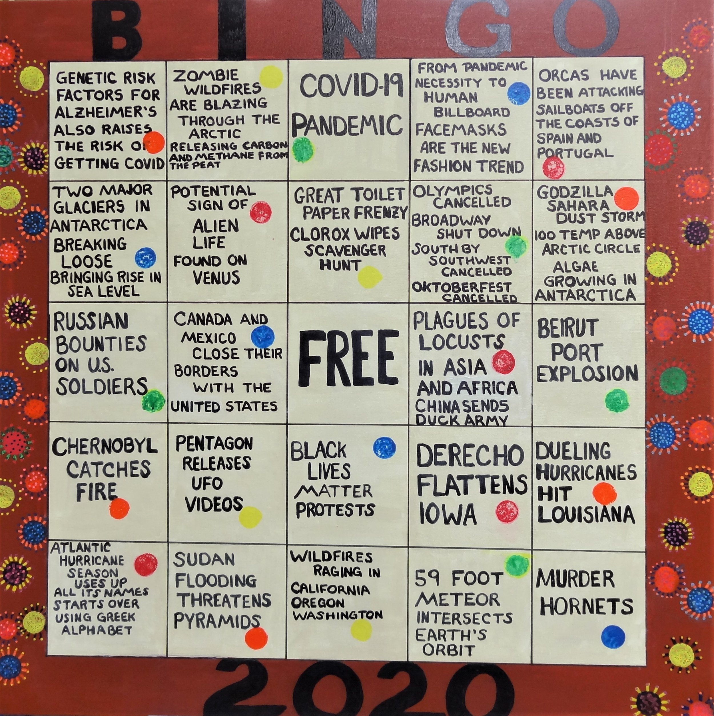 2020 BINGO CARD