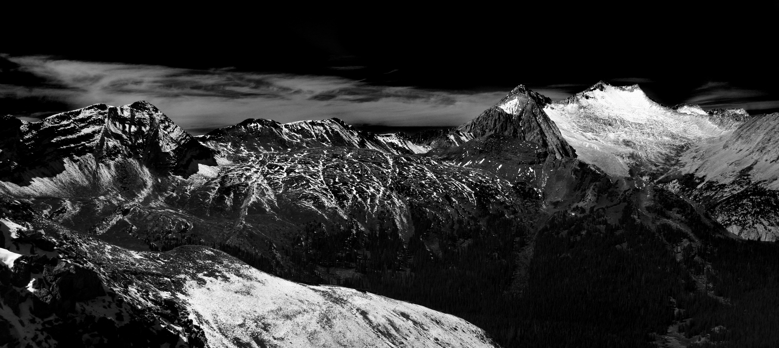 Snowmass Peak from Buckskin Pass