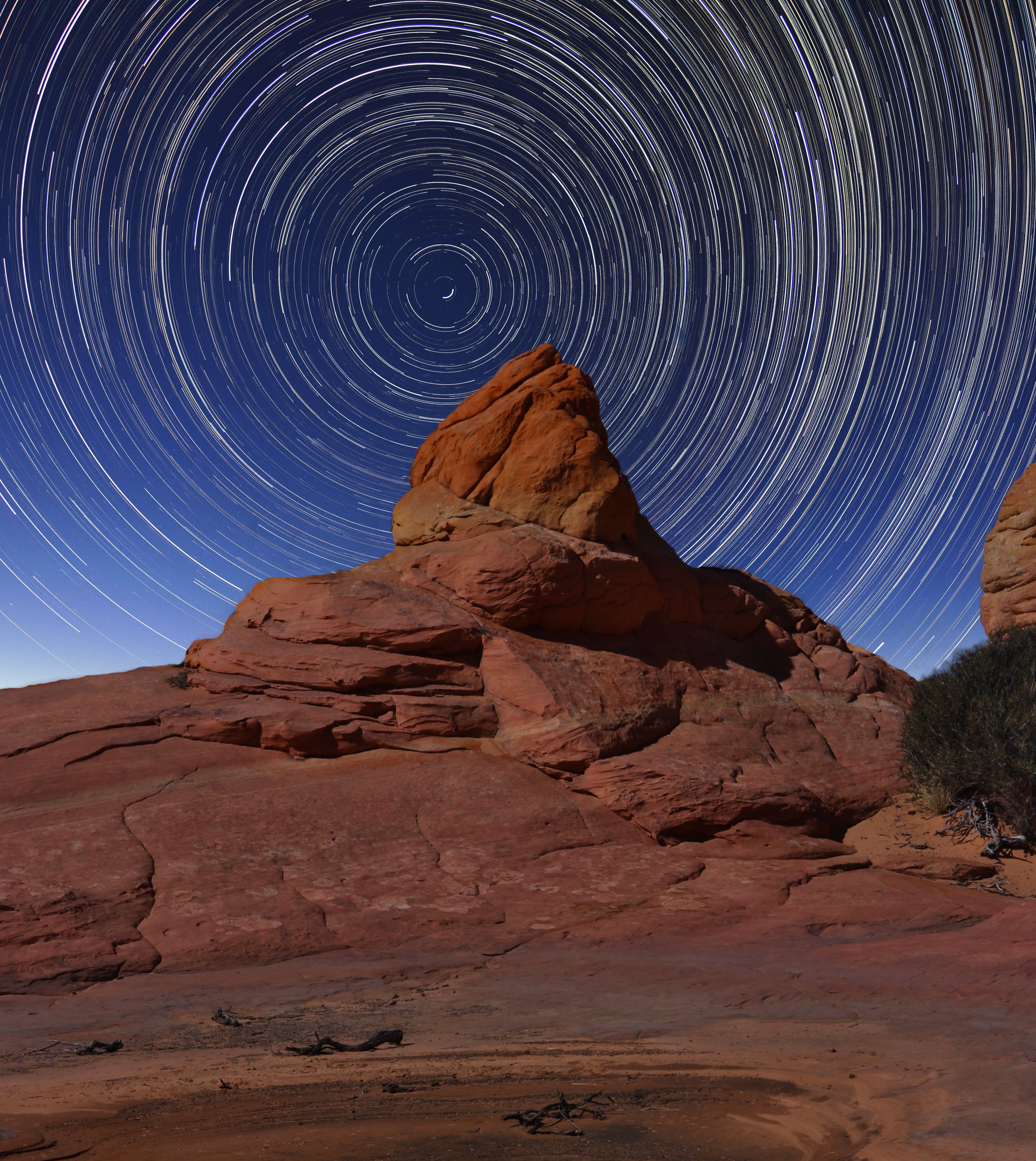 Night, Coyote Buttes