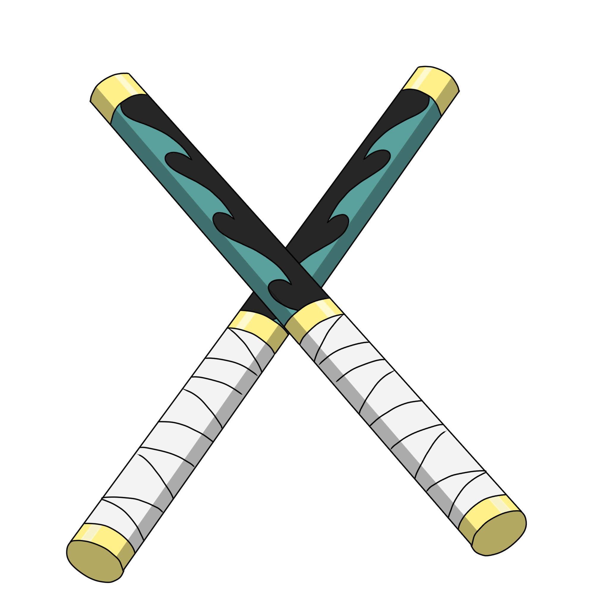Natsumi's original escrima sticks