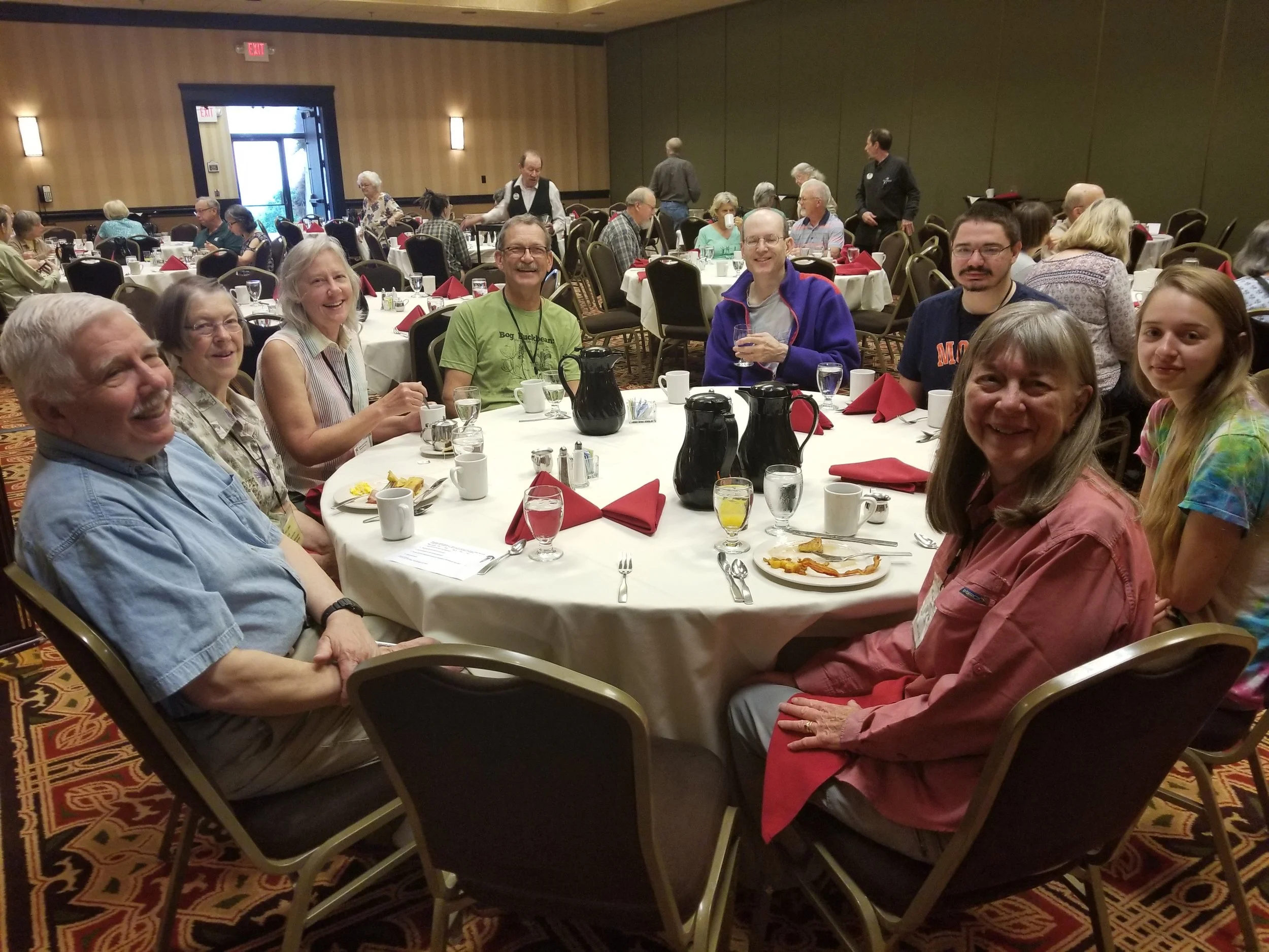 Breakfast tables 5-28-18 (5) Jacob Marie Mark Koski Yesh-Brochstein table.jpg