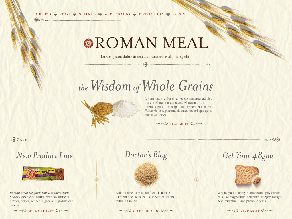 Website: Roman Meal Bread