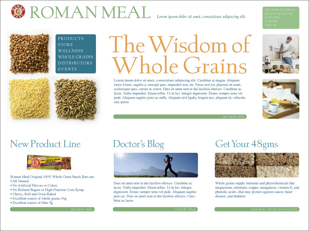 Website: Roman Meal Bread