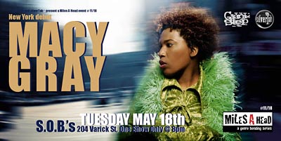 Flyers: Macy Gray