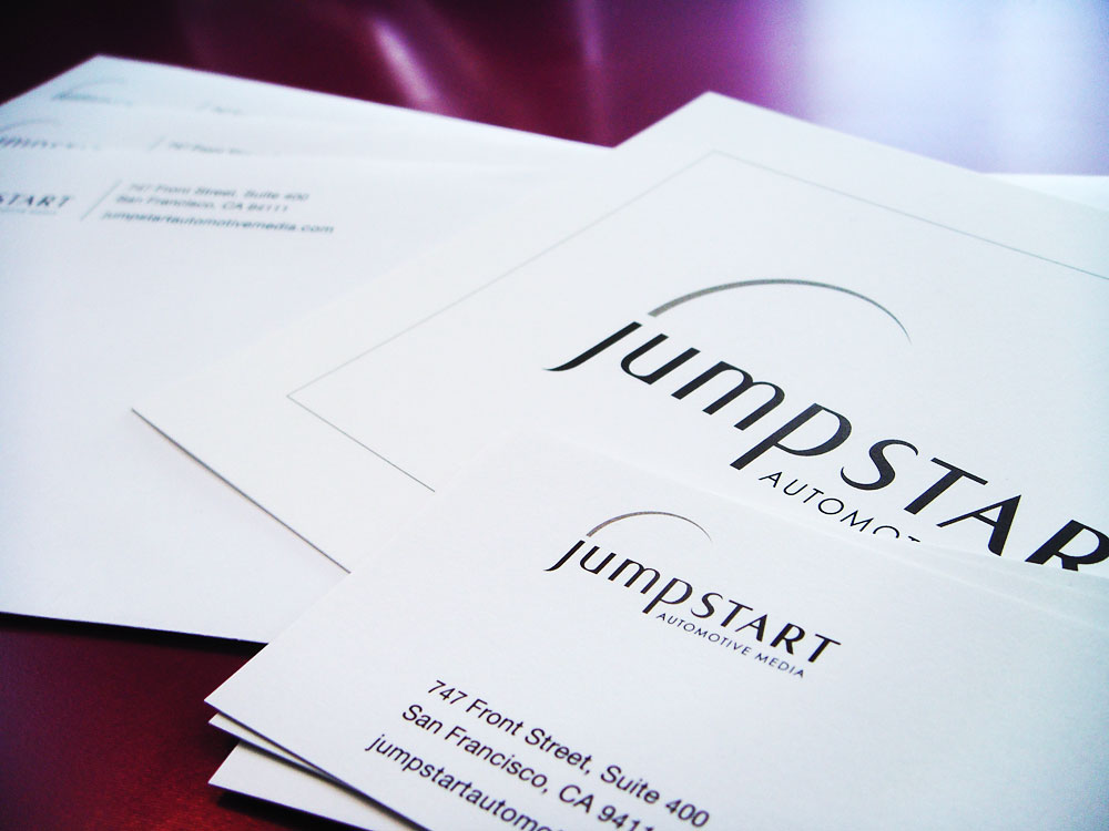 Logo & Identity: Jumpstart Automotive Group (cards)