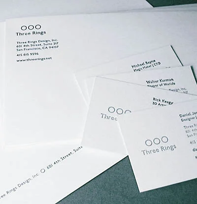 Logo & identity: Three Rings