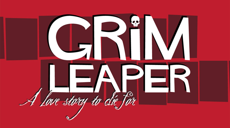 Grim Leaper Logo & Cover Layout
